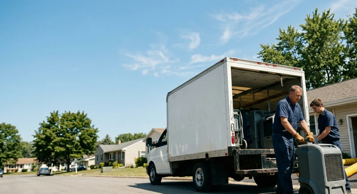 Water Damage Cleanup in Lowell, IN near me